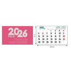Faldilla Calendario 23,5 Cm 50 Uds.