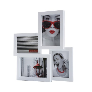 7005 Cadre en plastique multiple pour 4 photos 10x15