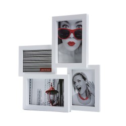 7005 Cadre en plastique multiple pour 4 photos 10x15