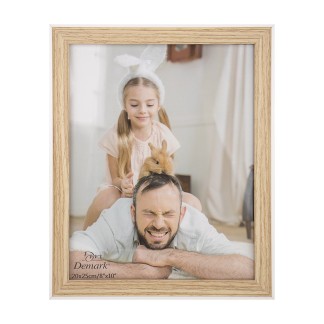 Cadre en bois Modèle SO302 en bois avec profil en bois Blanc Modèle S