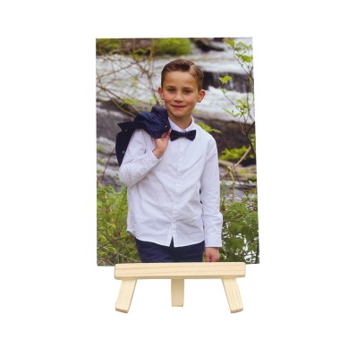 Mini chevalet en bois pour Photos 163
